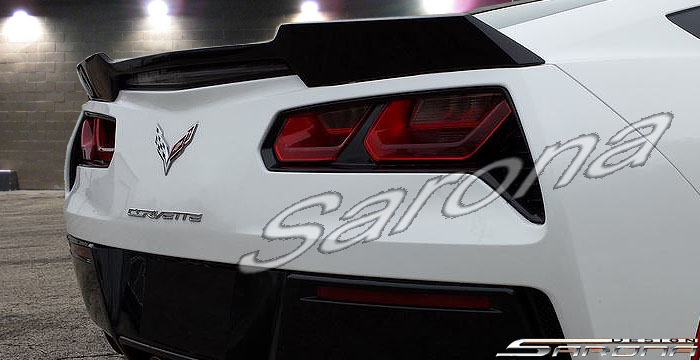 Custom Chevy Corvette  Coupe & Convertible Trunk Wing (2014 - 2015) - $289.00 (Part #CH-042-TW)